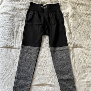 NWT Gymshark leggings. Two-tone. Size small.